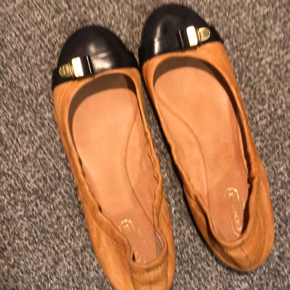 Leather Coach shoes